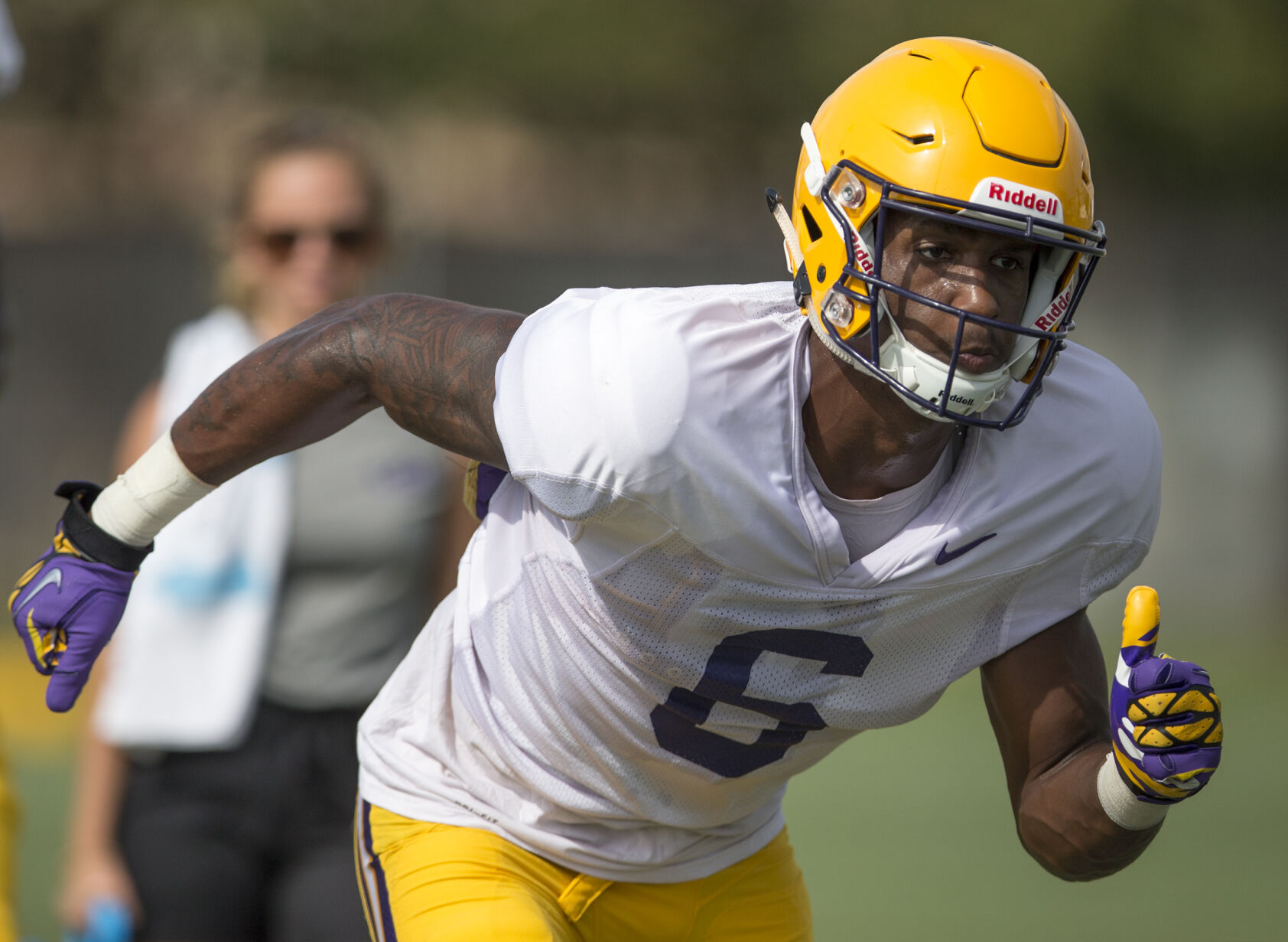 Terrace Marshall Jr. : LSU fall practice